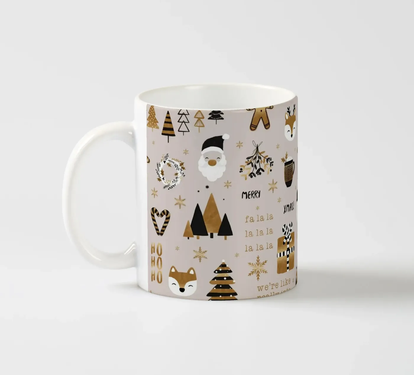 XMAS! ceramic mug by Orara Studio