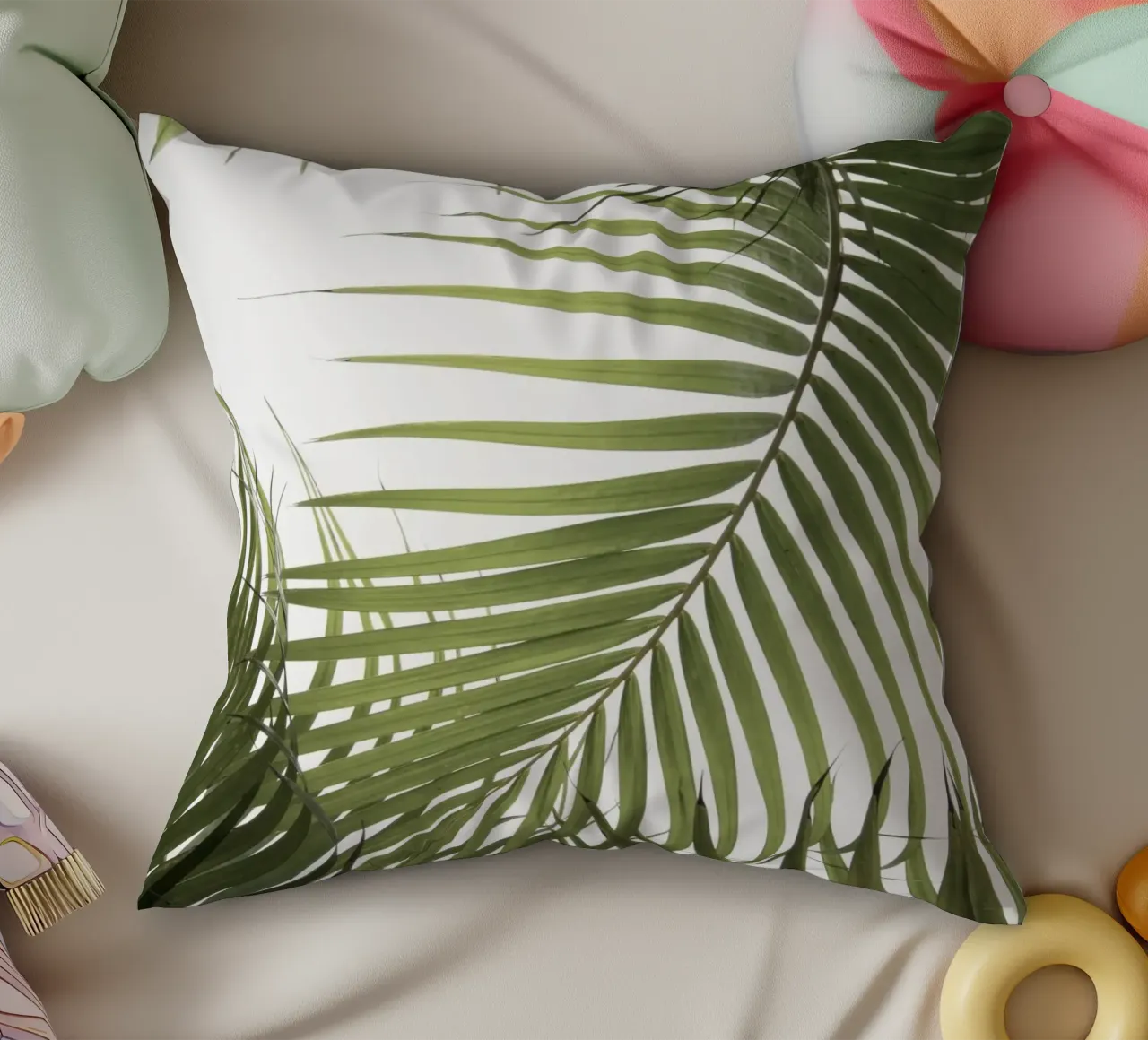 Palm Leaves 01 cuscino da amini54