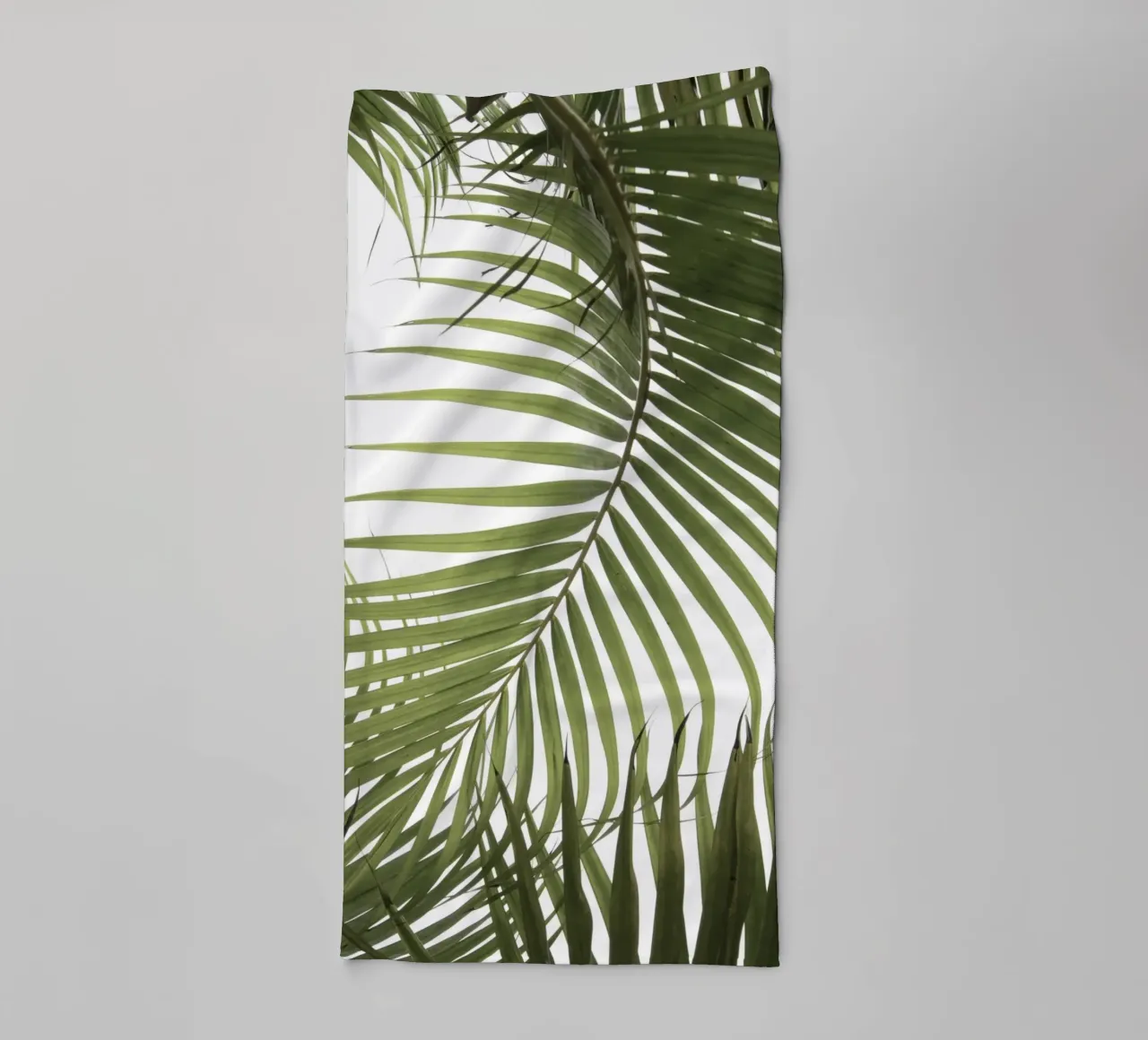 Palm Leaves 01 asciugamano da bagno da amini54
