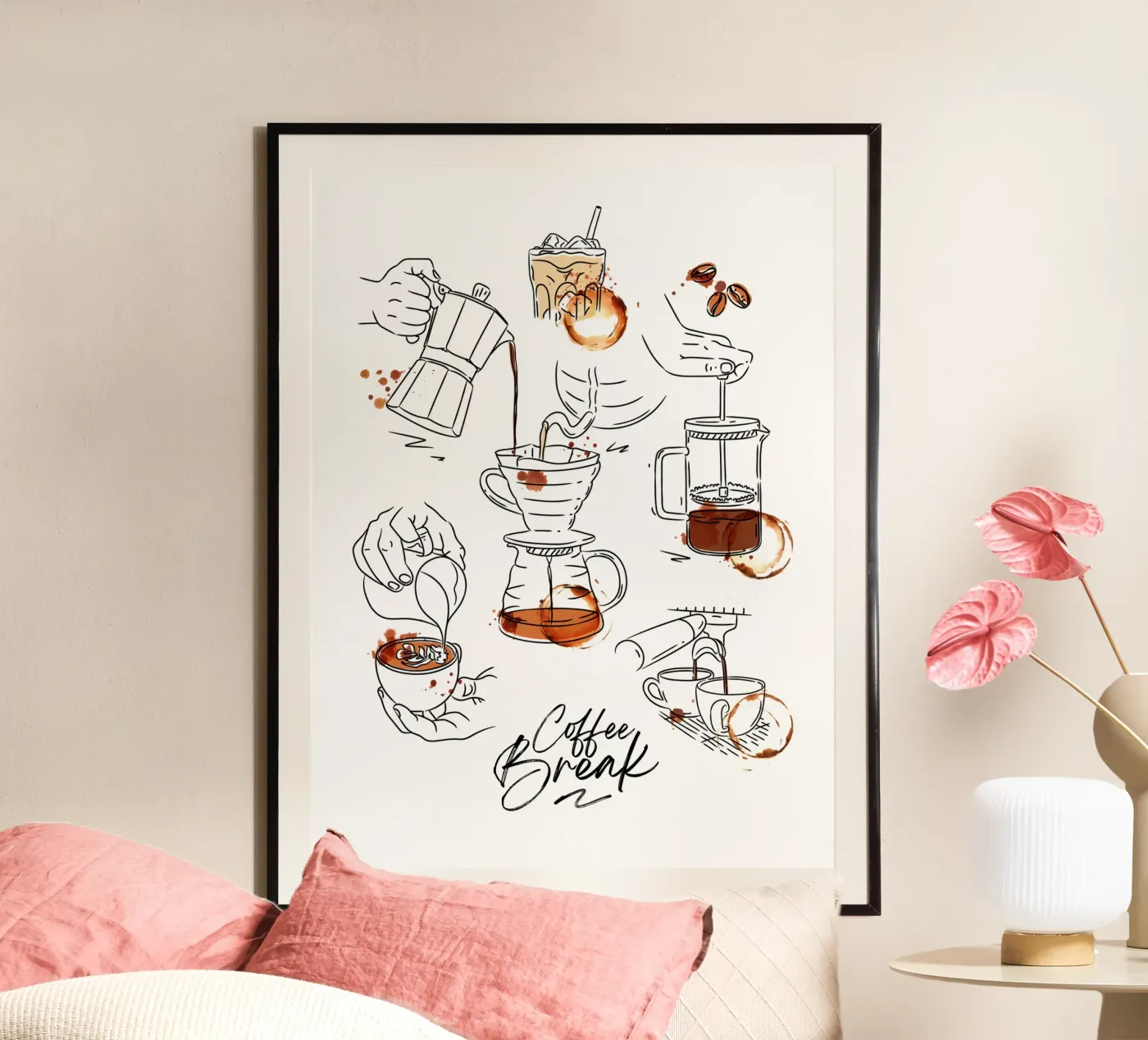 Pausa caffè poster da anna42f