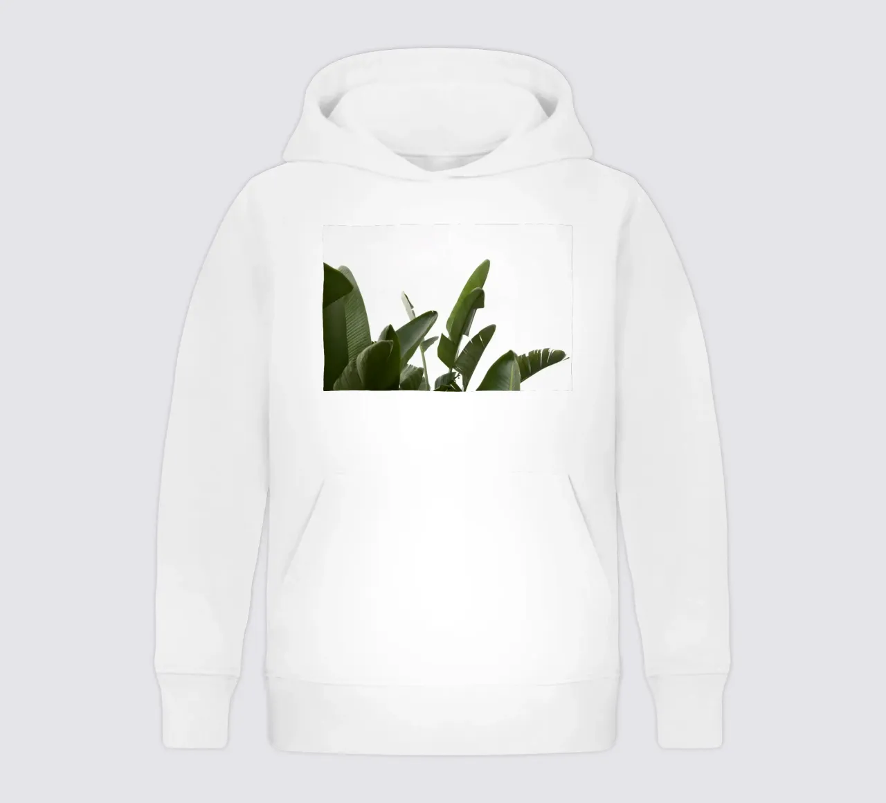 Travellers Palm Leaves 04 kids hoodie by amini54