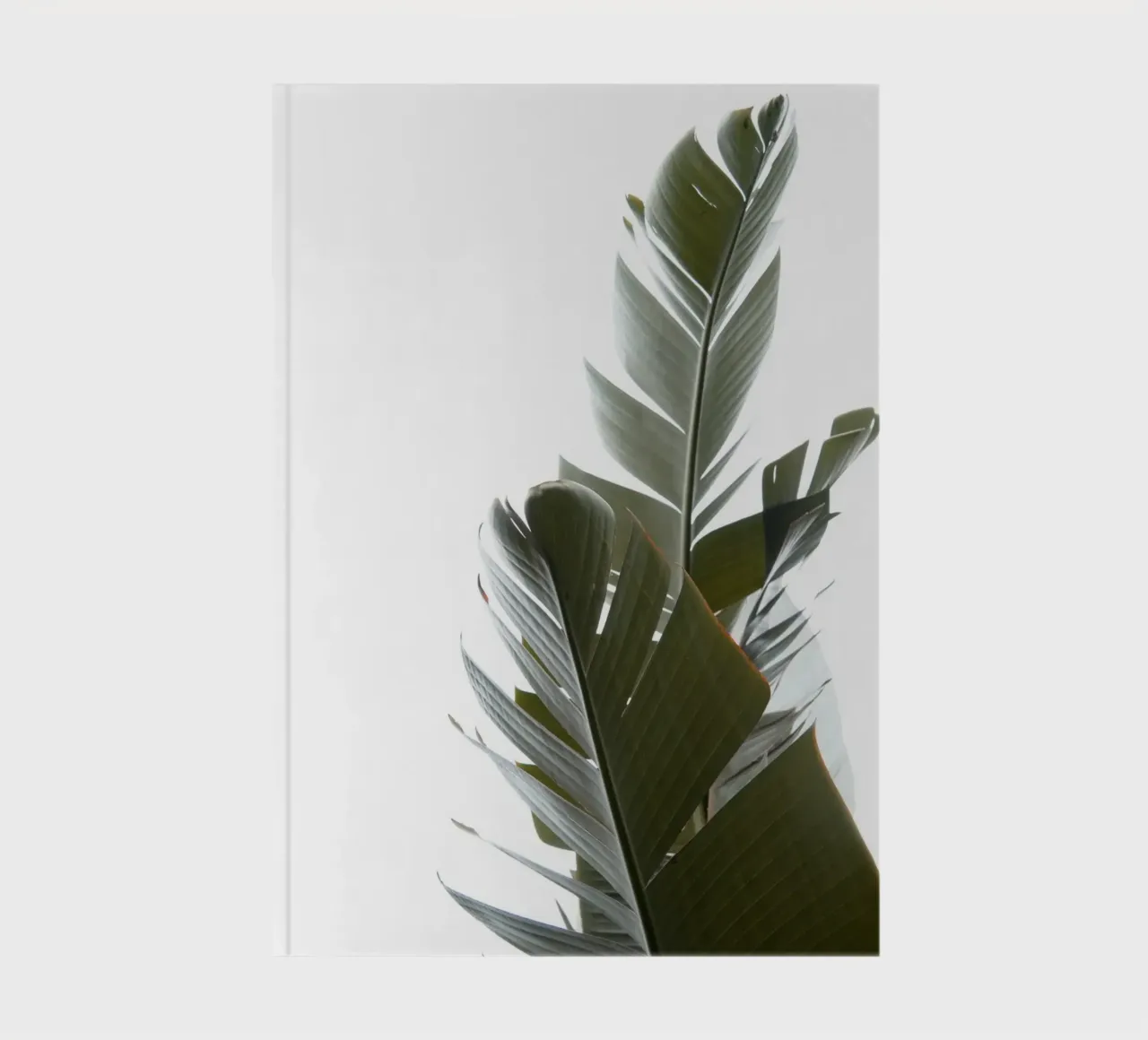 Travellers Palm Leaves 05 notebook by amini54