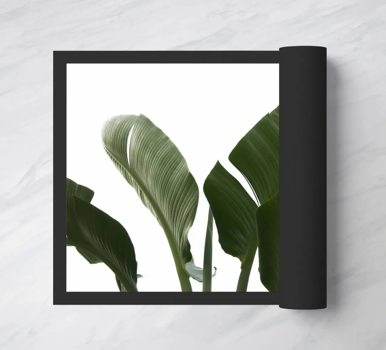 Travellers Palm Leaves 06 doormat by amini54