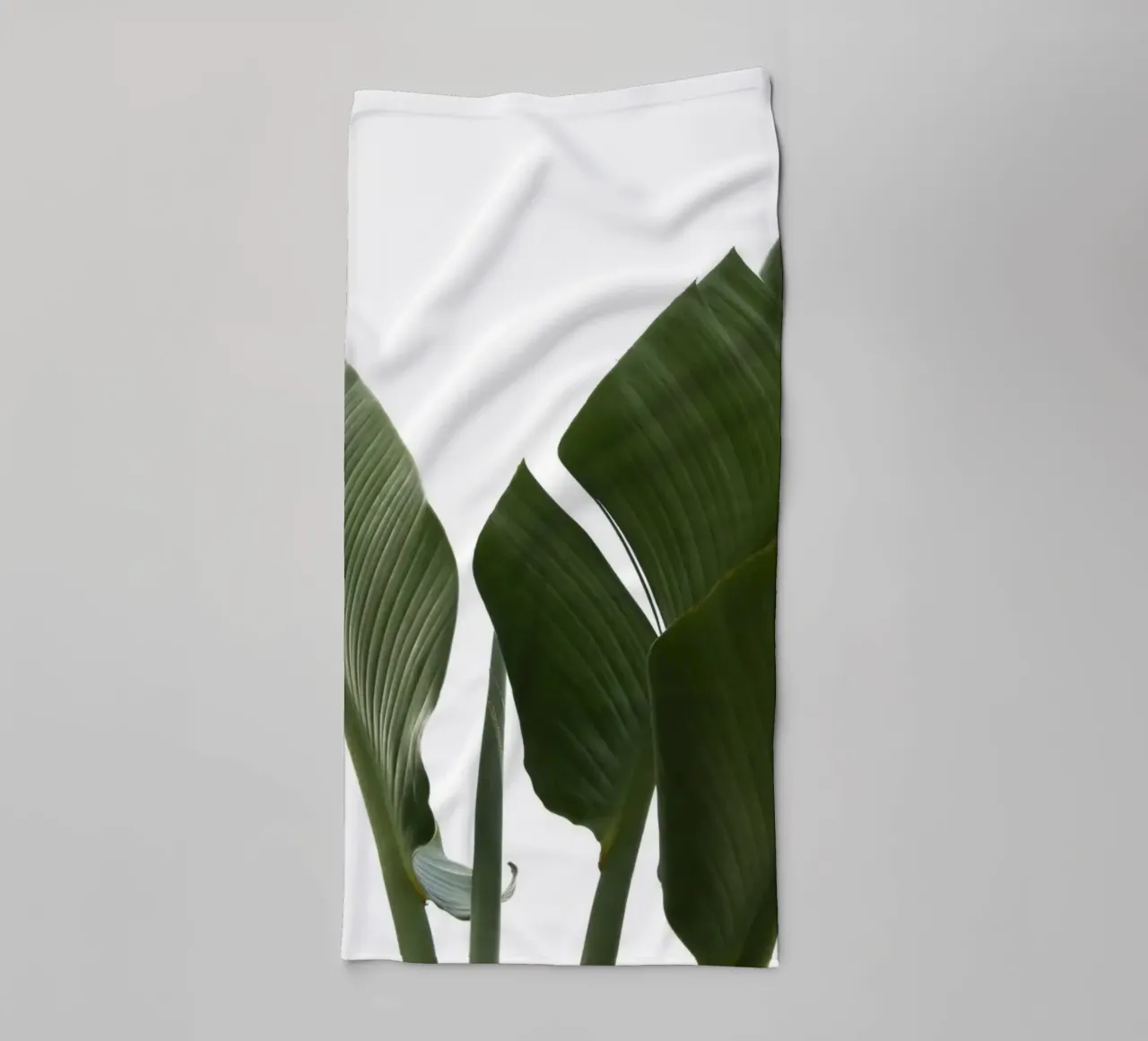Travellers Palm Leaves 06 towel by amini54