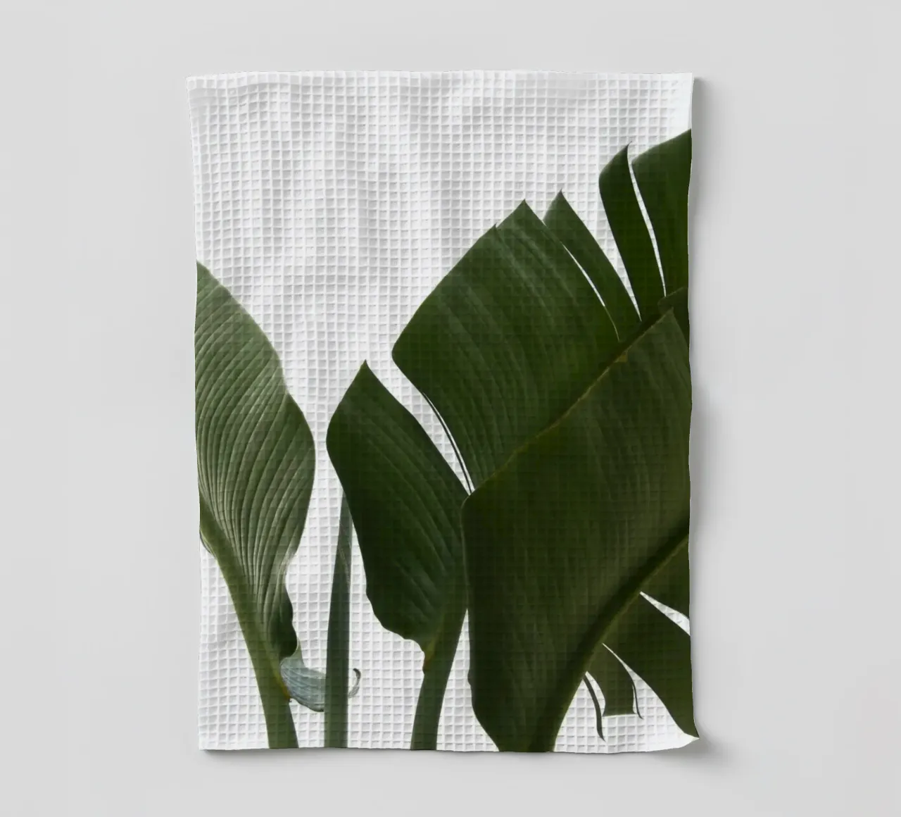 Travellers Palm Leaves 06 tea towel by amini54