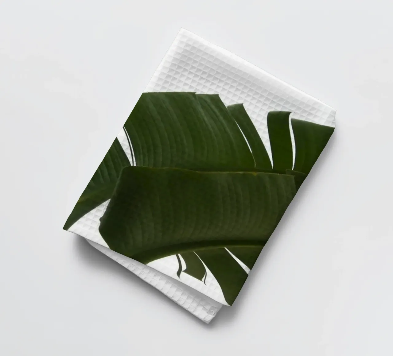 Travellers Palm Leaves 06 tea towel by amini54