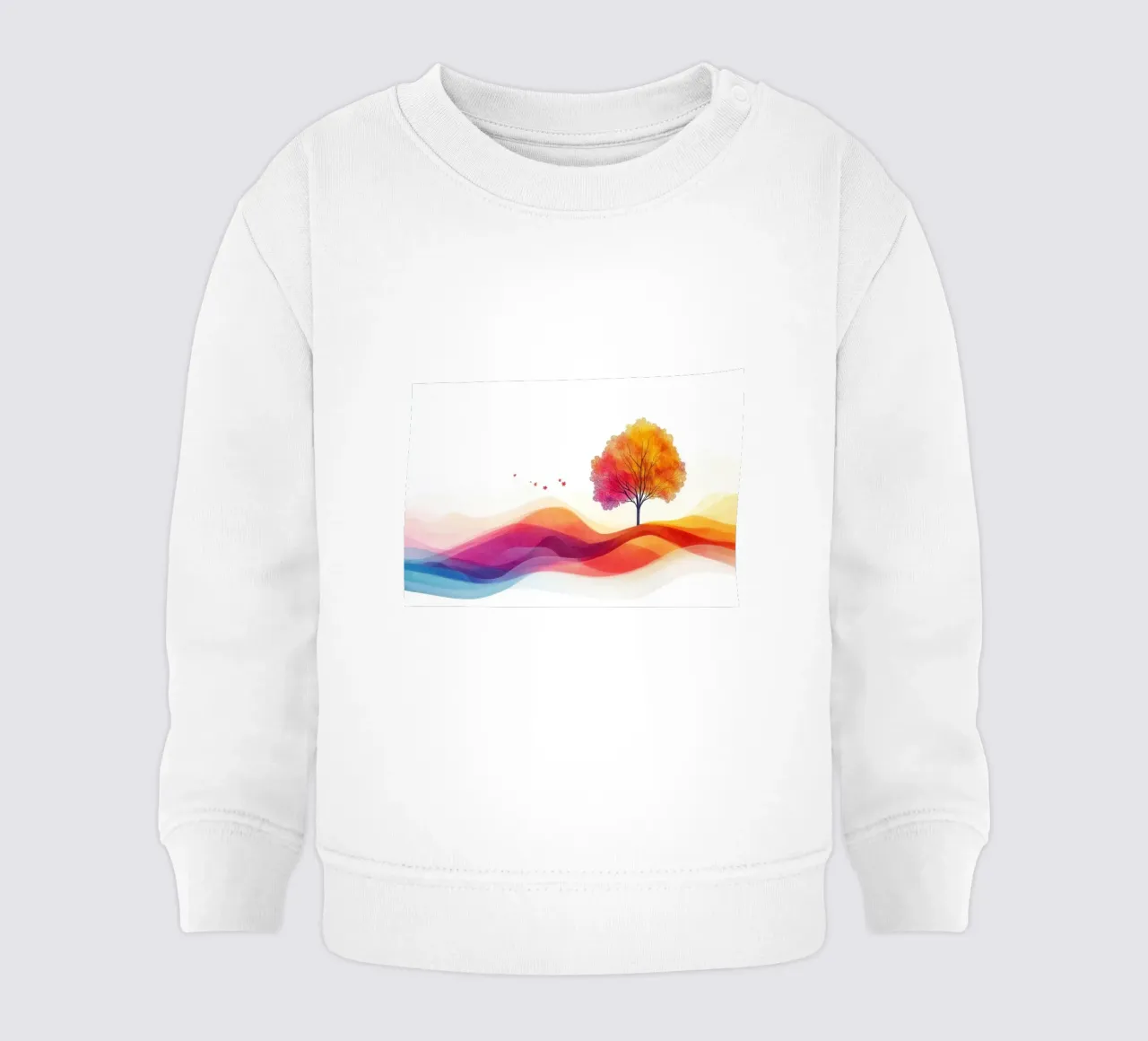 Colourful Landscape 01 felpa neonato da Art Unleashed