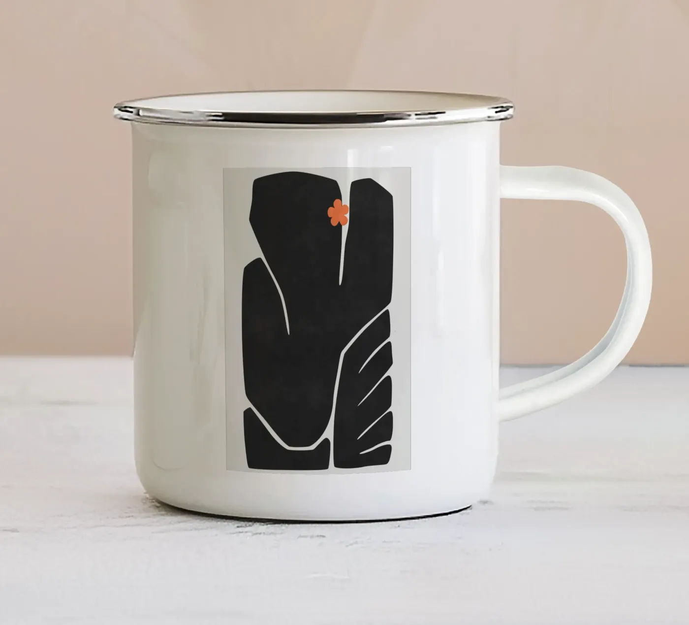 Cactustuin emaille mok van amini54