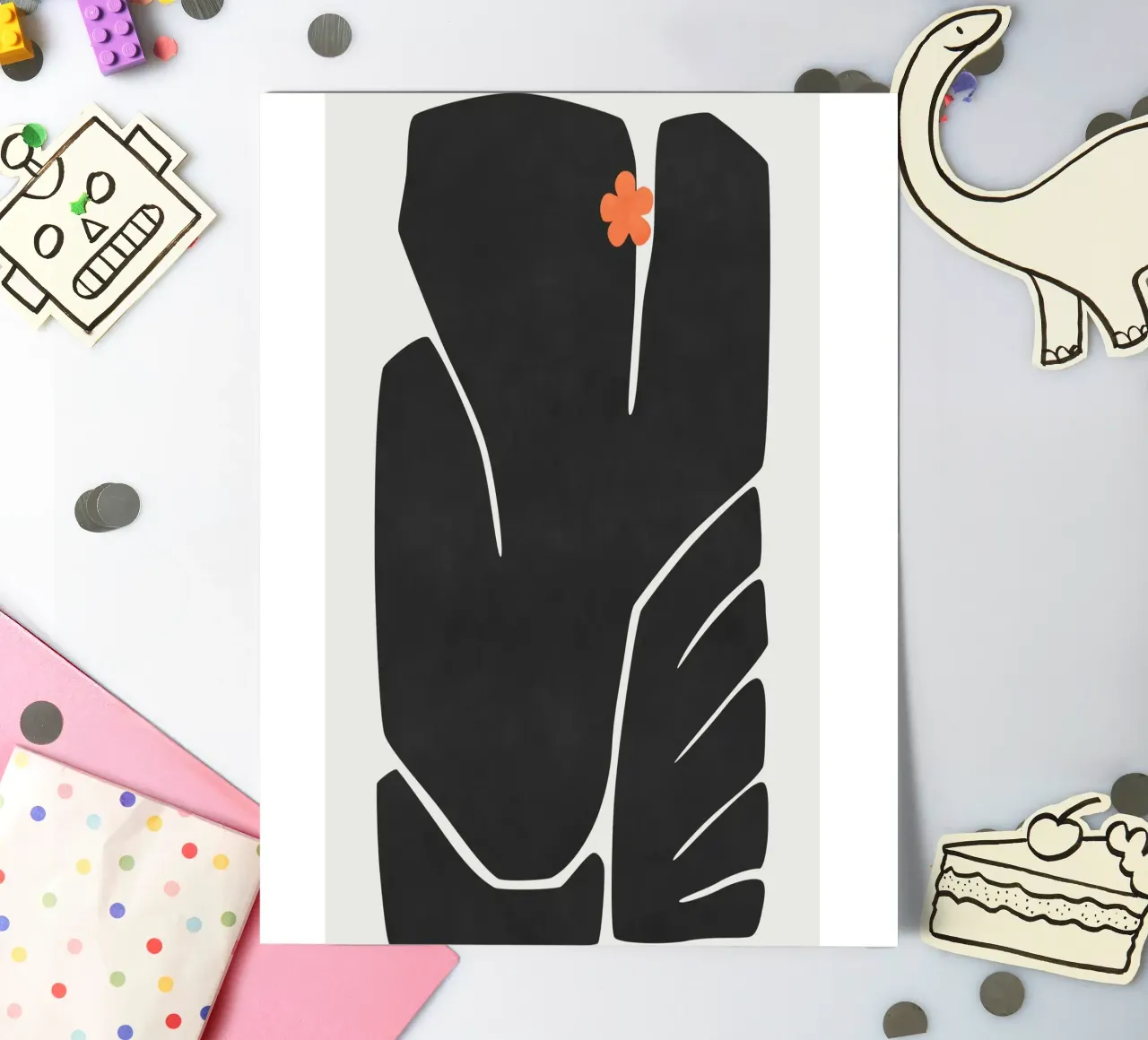 Cactus Garden foglio adesivo da amini54