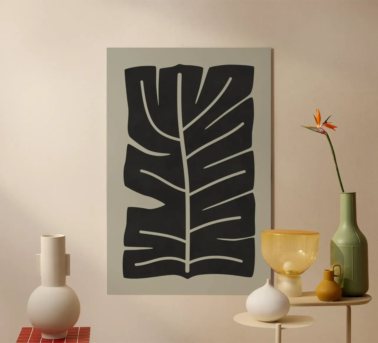 Monstera Leaf plexiglass da amini54