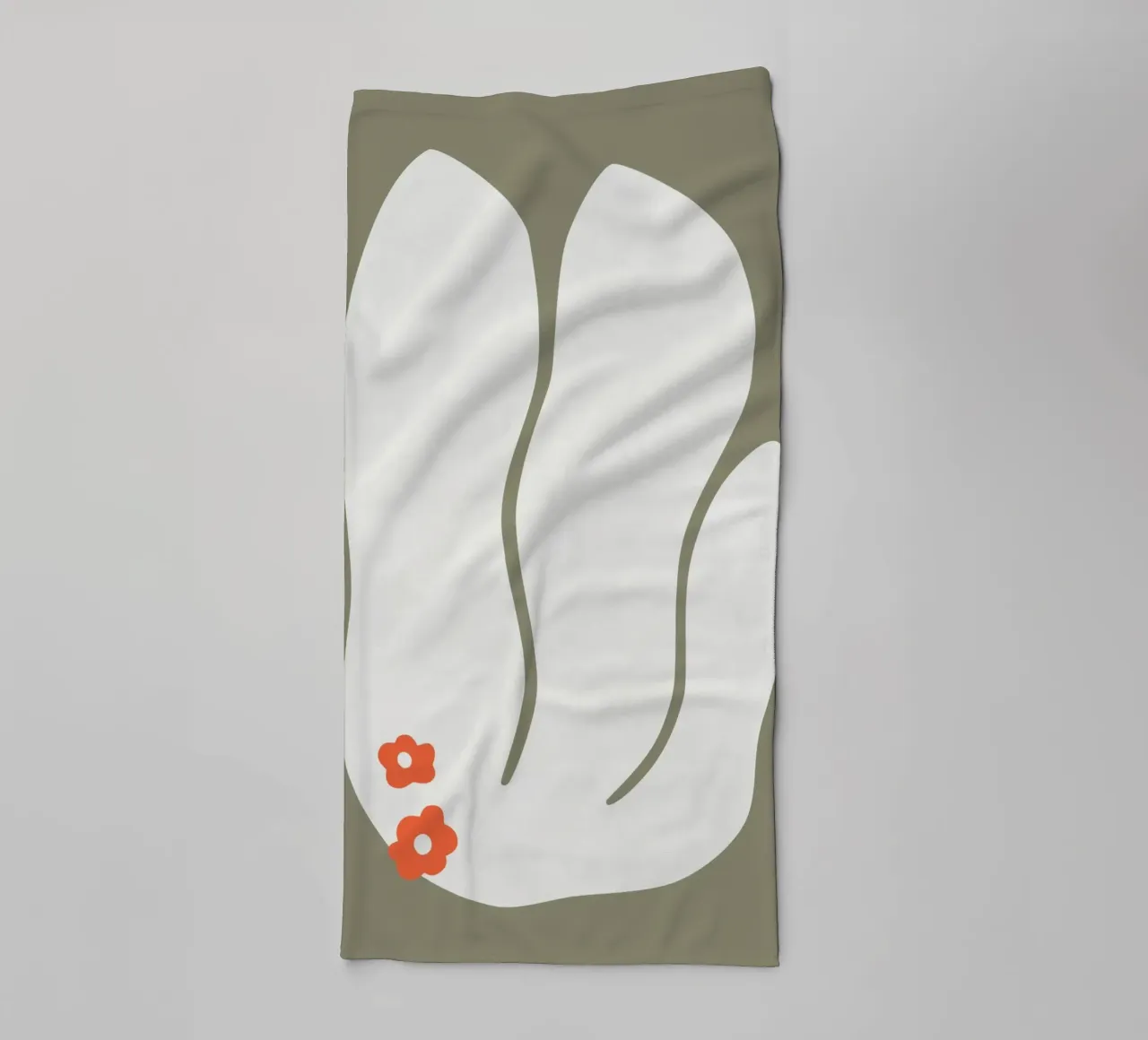 Palm Leaves towel by amini54