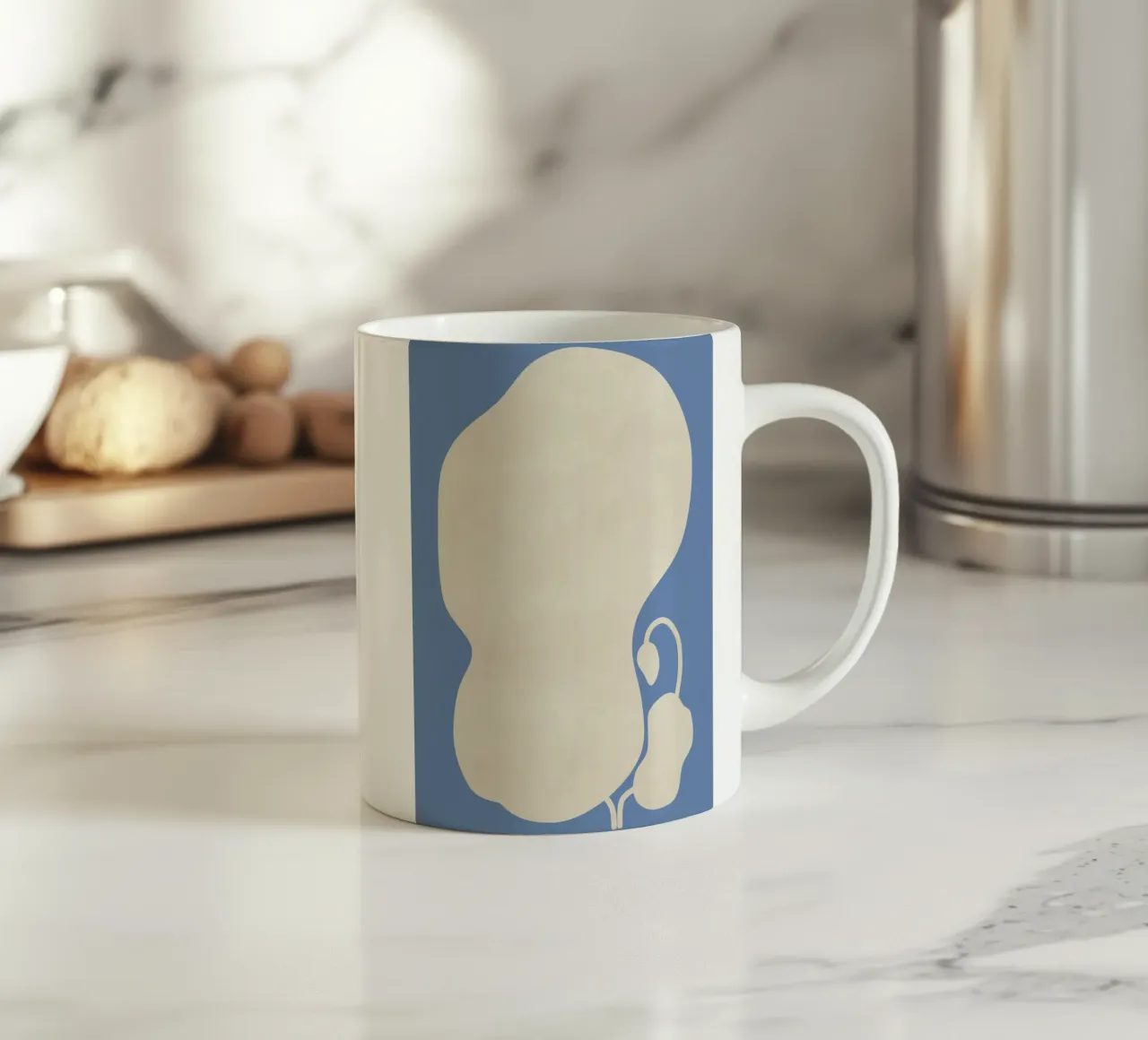 Foglia di loto tazza in ceramica da amini54