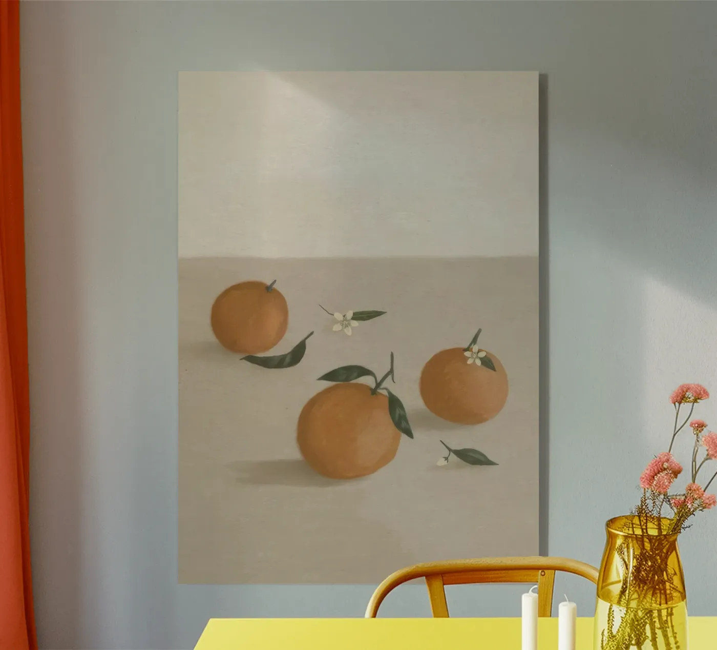 Oranges acrylic glass by delicious kitchen