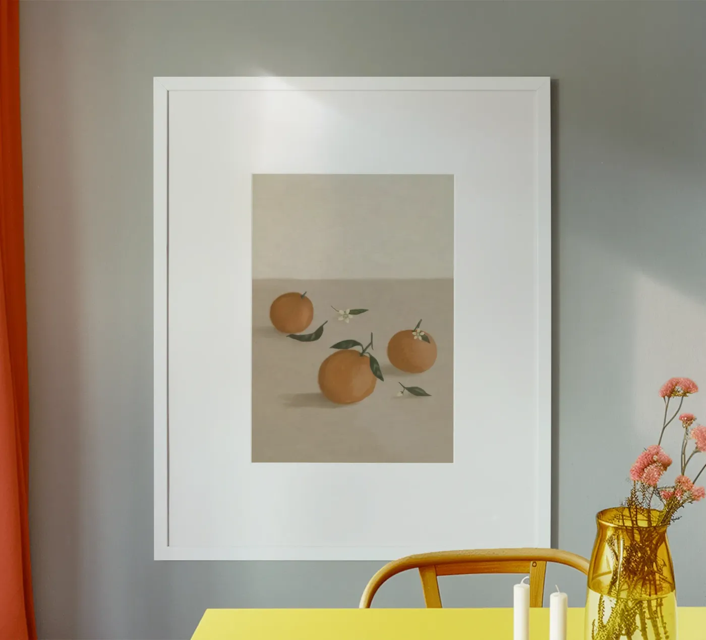 Oranges poster by delicious kitchen