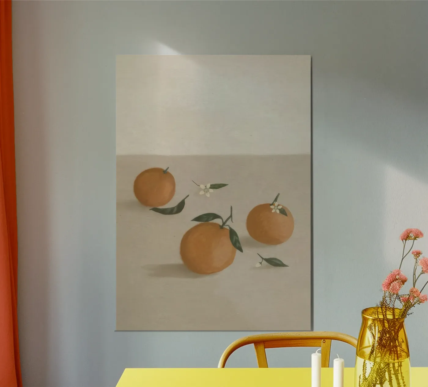 Oranges poster by delicious kitchen