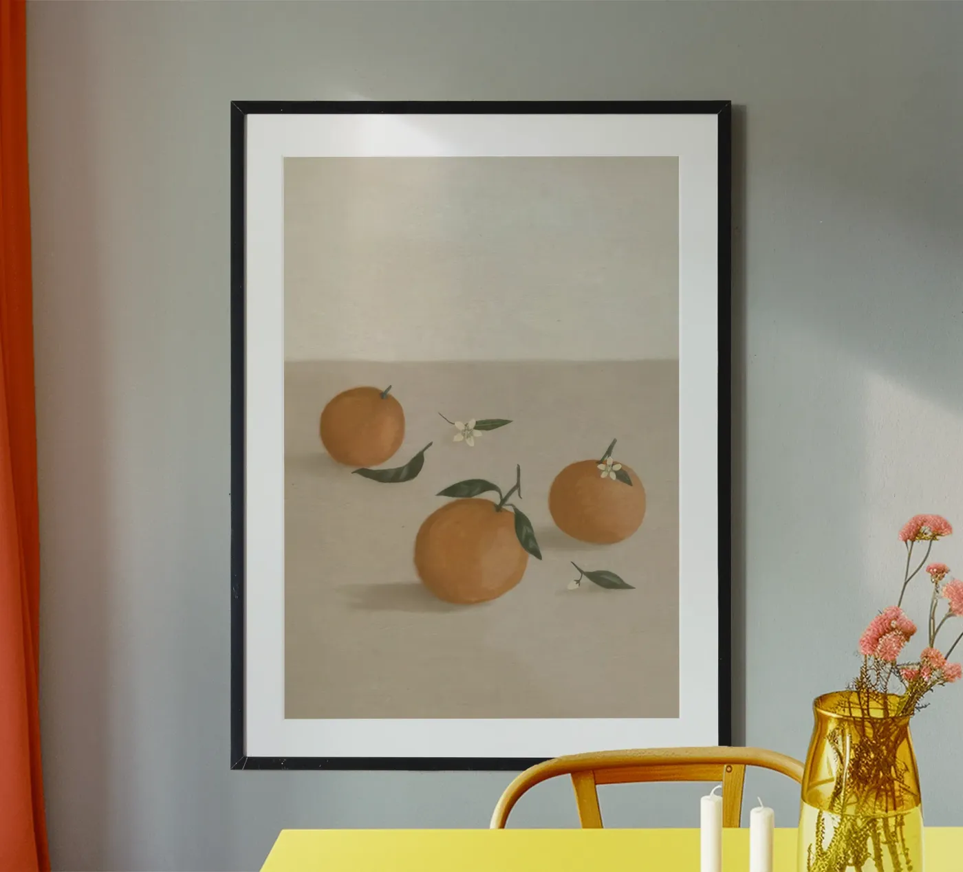 Oranges poster by delicious kitchen