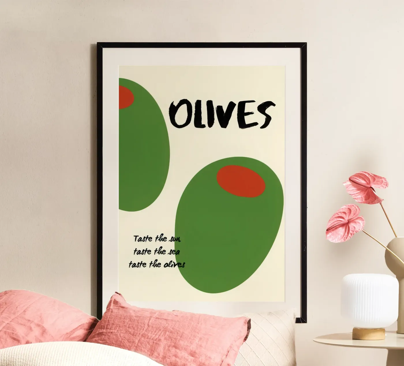 Olives poster by delicious kitchen