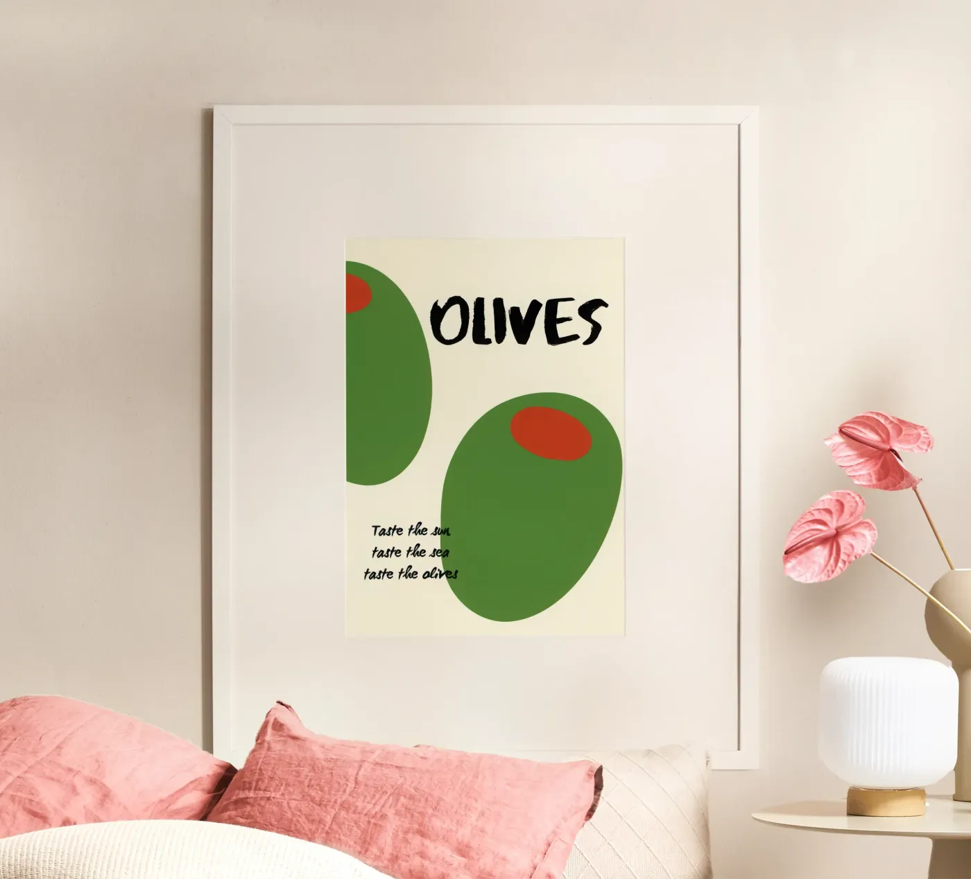 Olives poster by delicious kitchen
