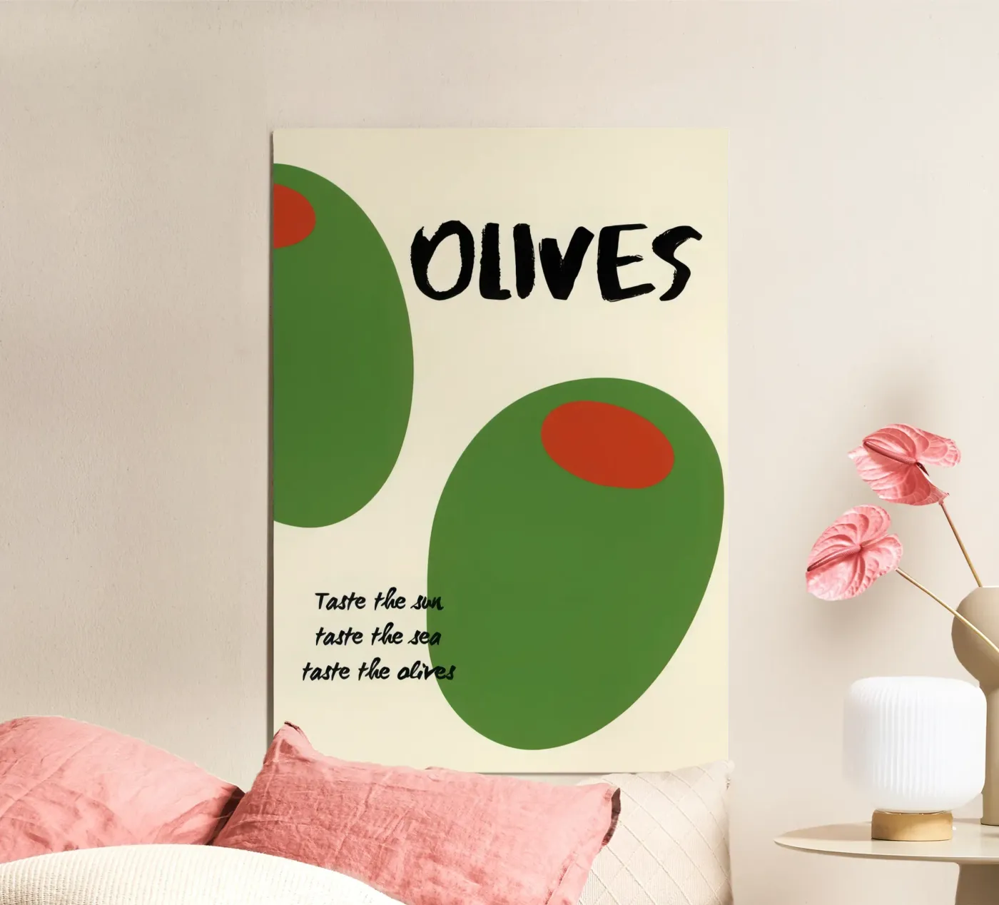 Olives poster by delicious kitchen