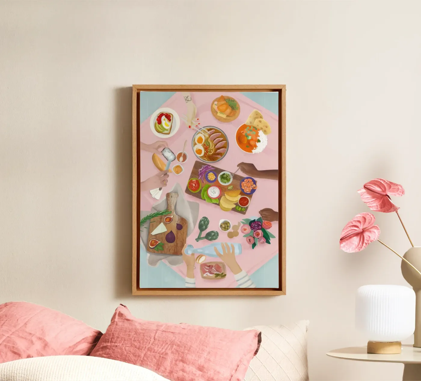 Brunch canvas by delicious kitchen