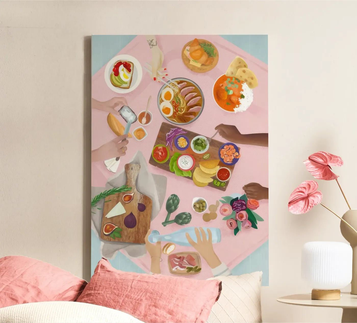 Brunch canvas by delicious kitchen