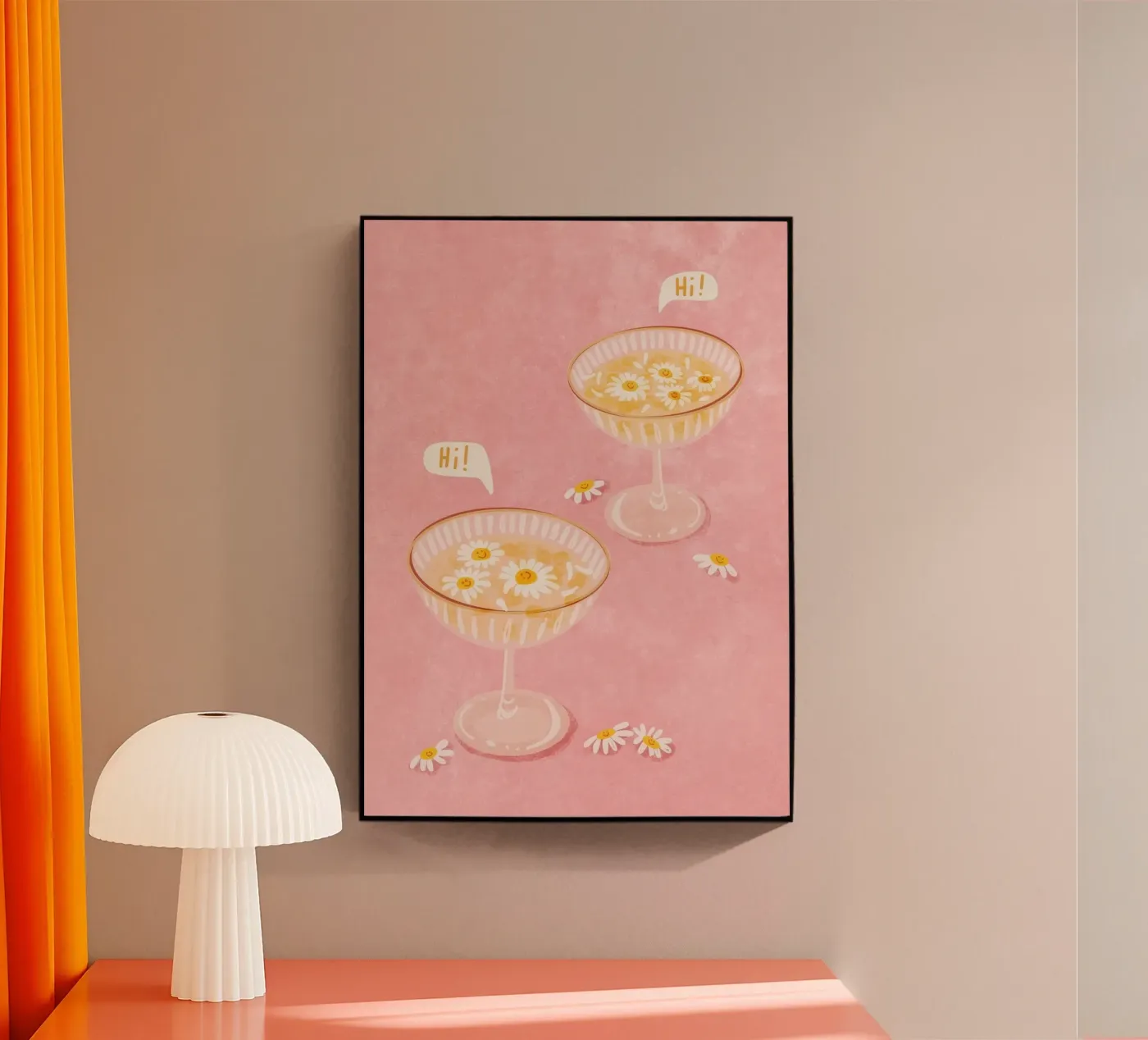 Hallo Acryl-Glas von delicious kitchen
