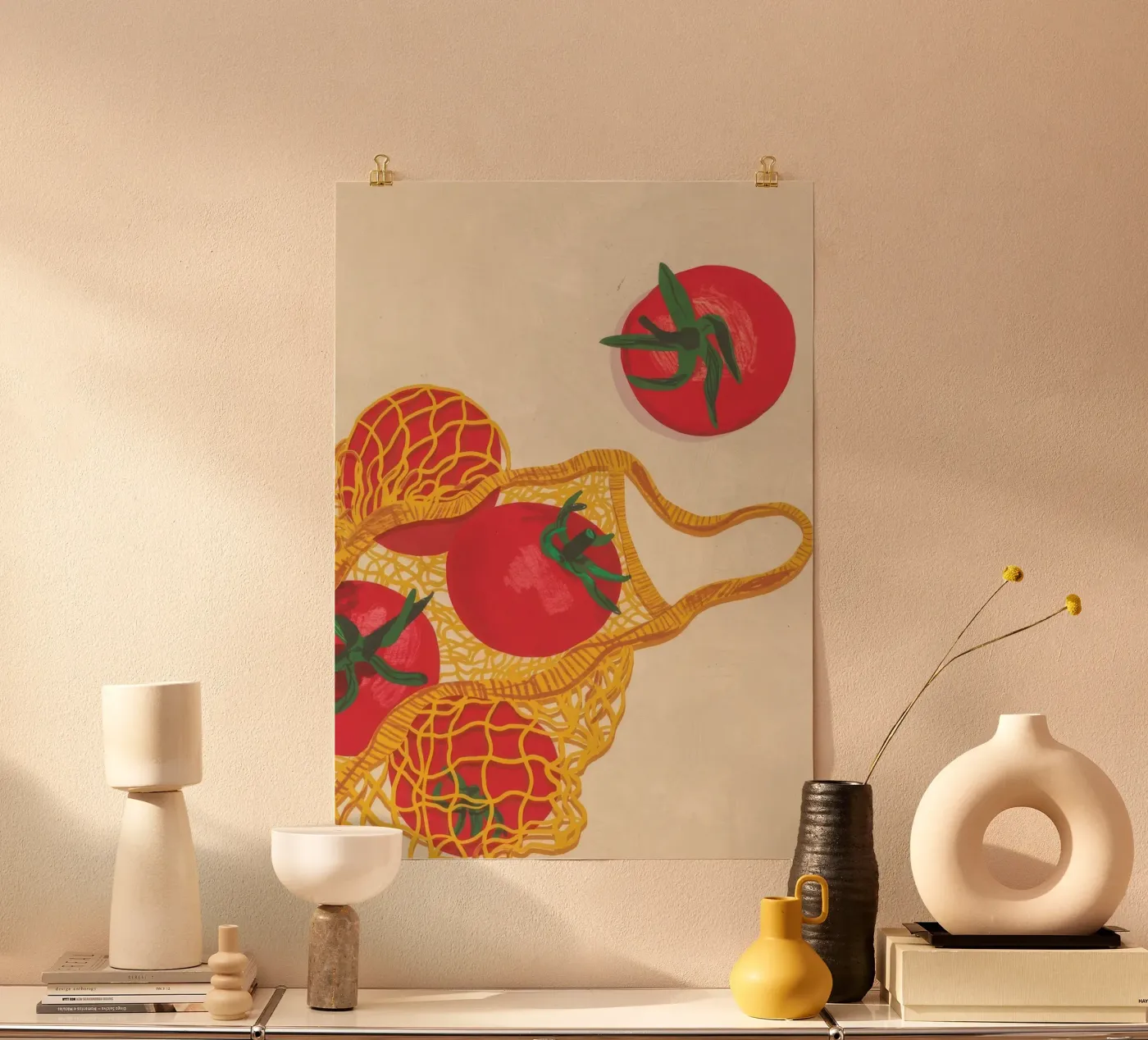 Tomatoes poster by delicious kitchen