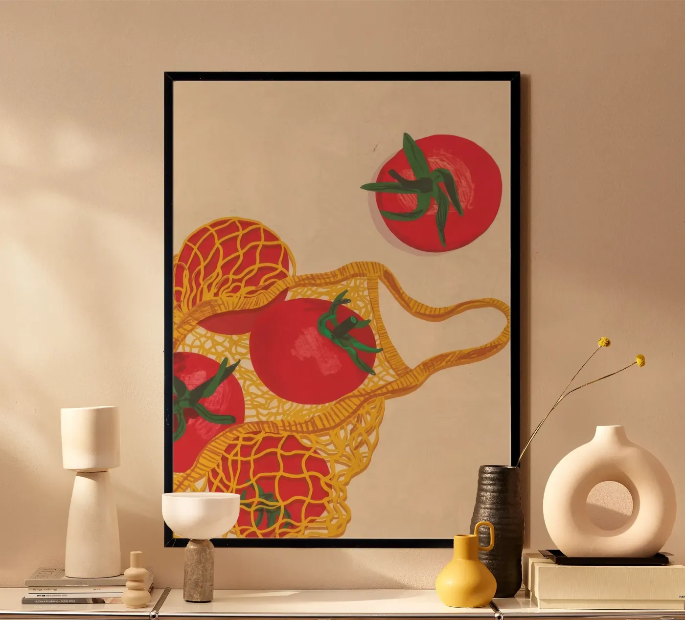 Tomatoes poster by delicious kitchen