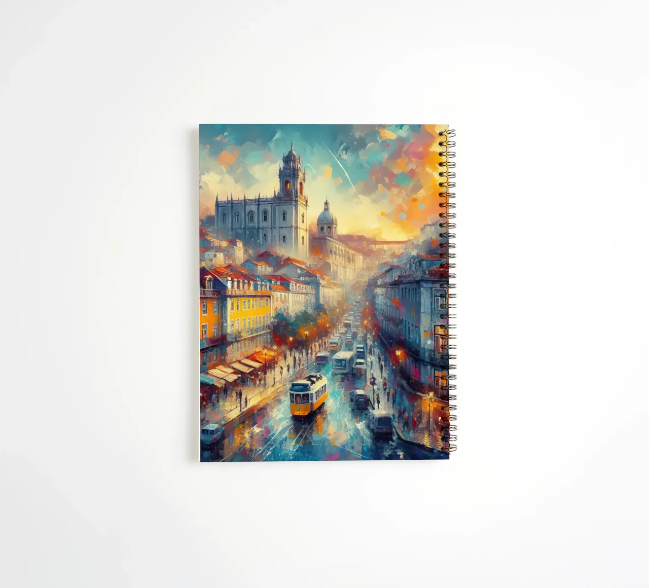 Lissabon Aquarell Ringbuch von 🎁 ARTVI-SHOP