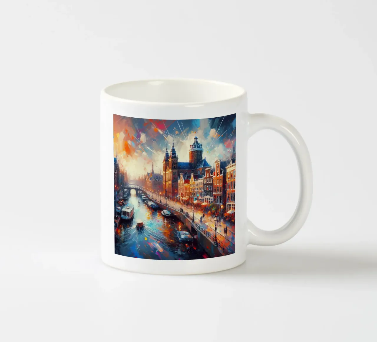 Amsterdam acquerello tazza in ceramica da ARTVI-SHOP