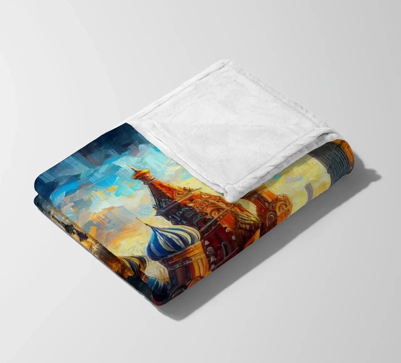 Acquerello di Mosca coperta in pile da 🎁 ARTVI-SHOP