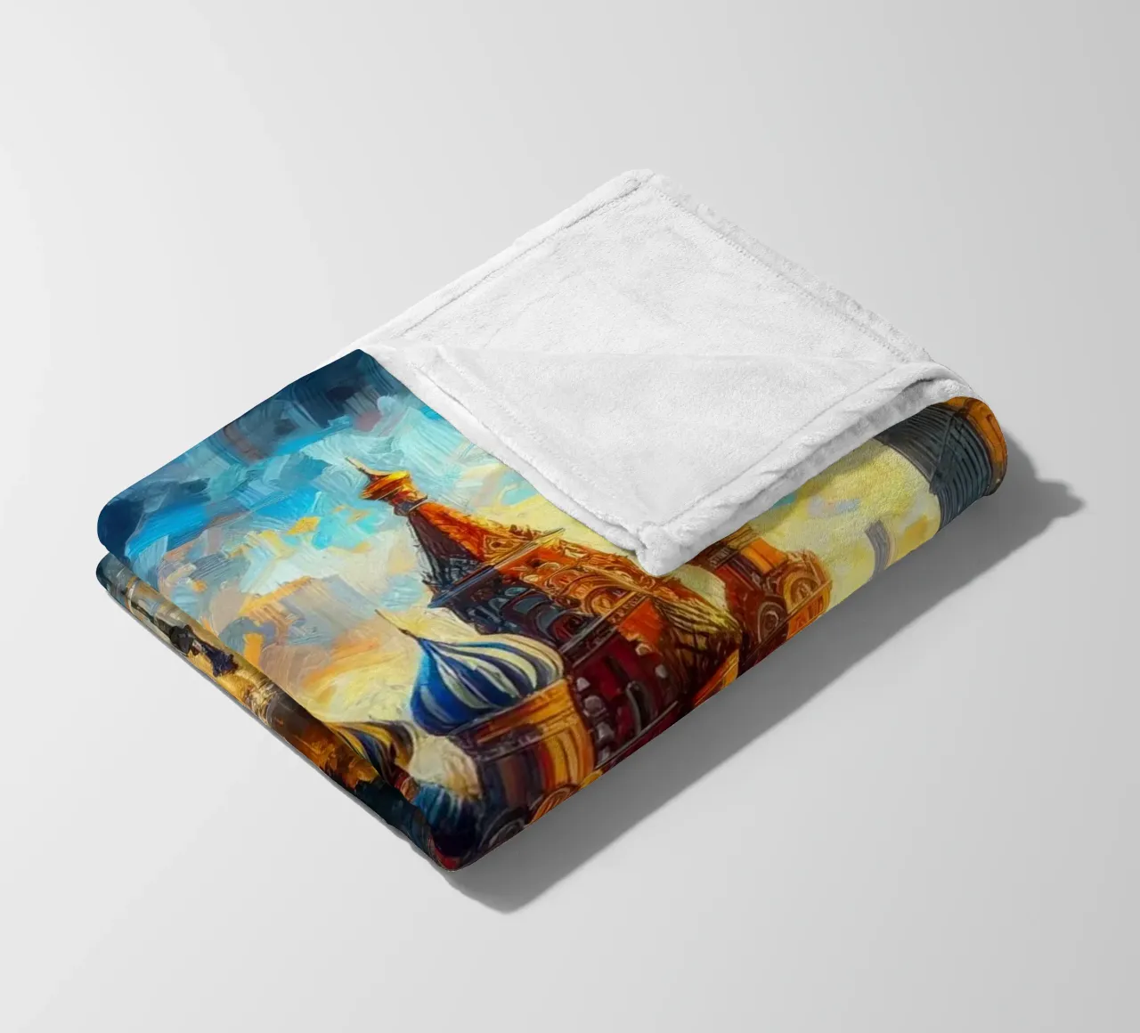 Acquerello di Mosca coperta in pile da 🎁 ARTVI-SHOP