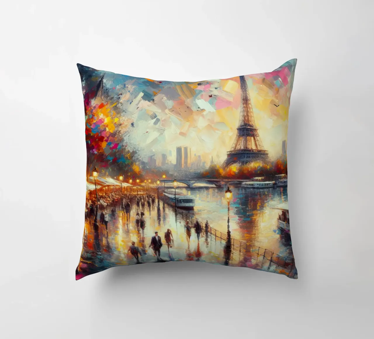 Acquerello di Parigi cuscino da 🎁 ARTVI-SHOP