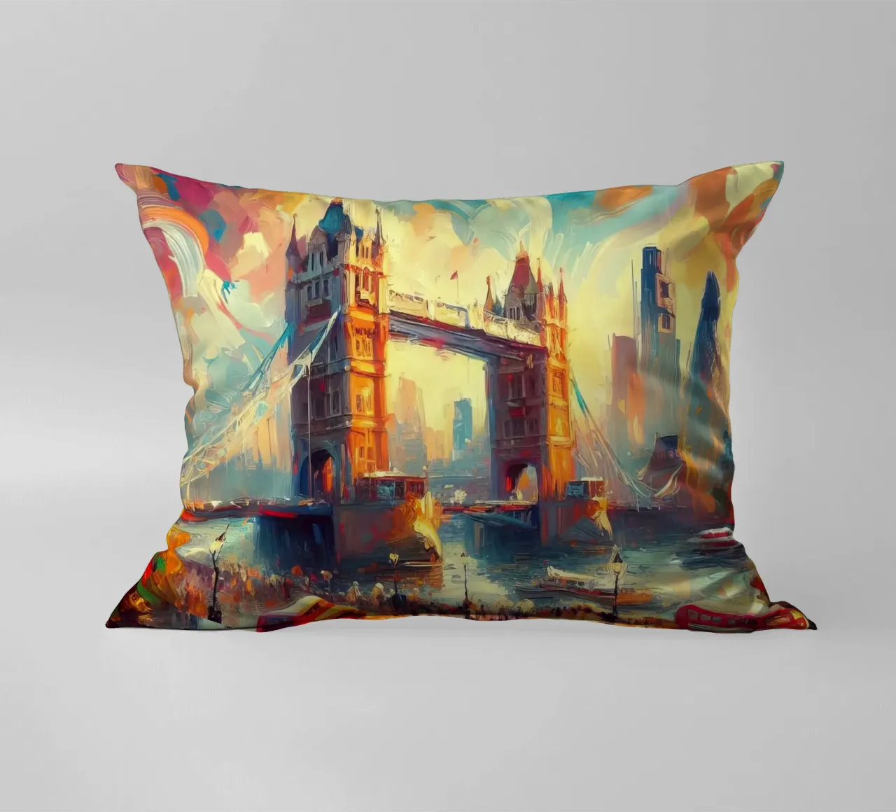 acquerello di londra cuscino da 🎁 ARTVI-SHOP