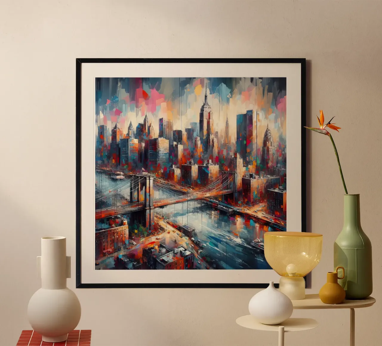 Acquerello di New York carta hahnemühle da 🎁 ARTVI-SHOP