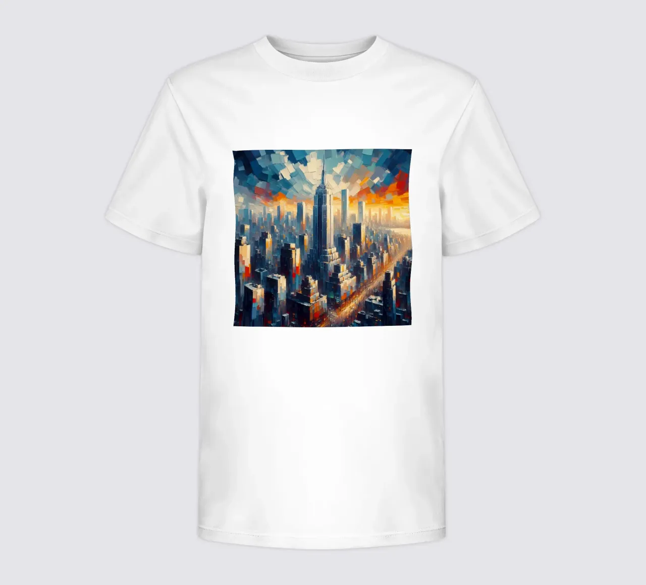 New York watercolor kids t-shirt by 🎁 ARTVI-SHOP