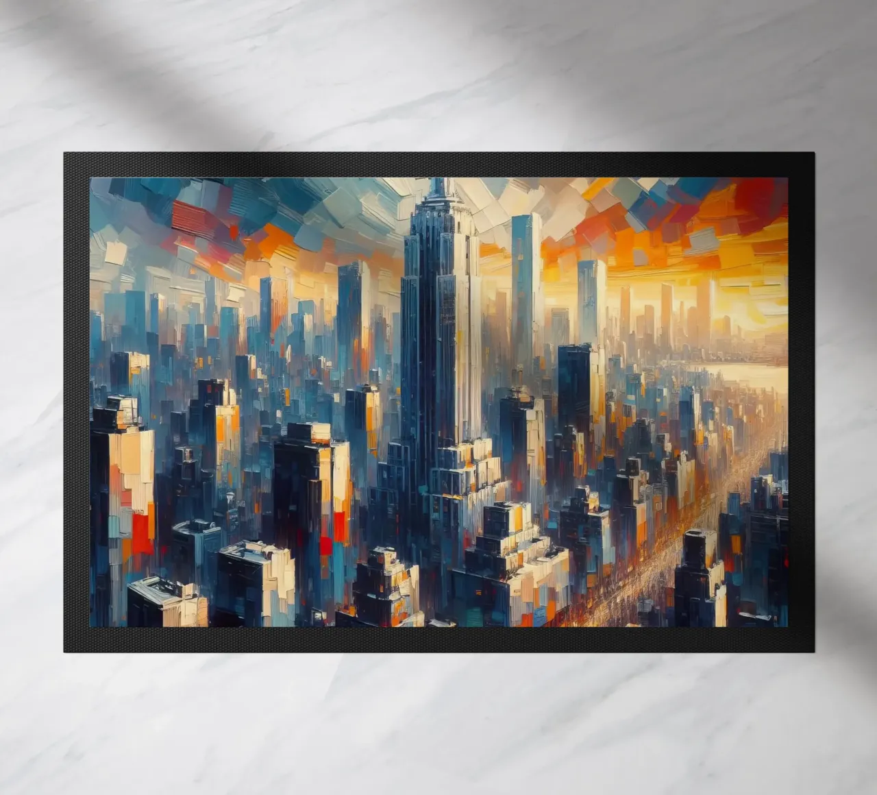 Acquerello di New York zerbino da 🎁 ARTVI-SHOP