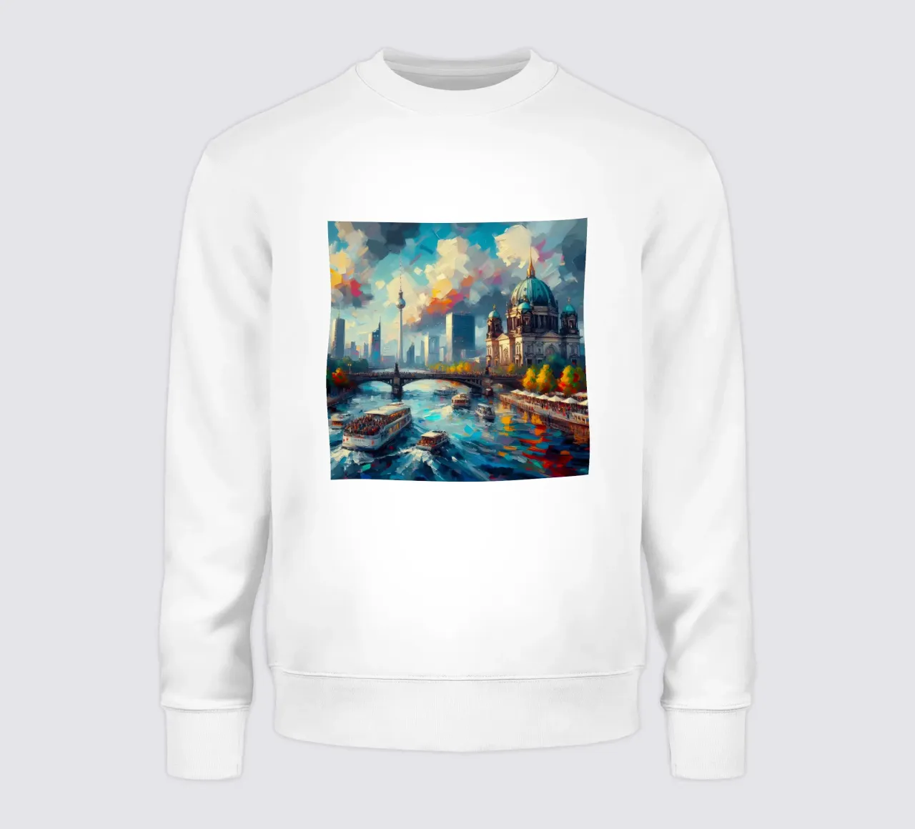 Acquerello di Berlino felpa da ARTVI-SHOP