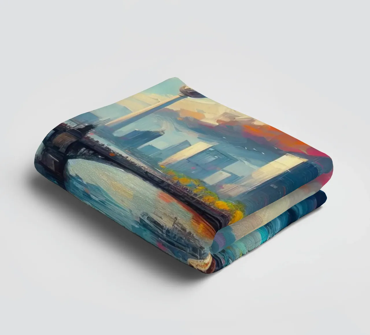 Acquerello di Berlino asciugamano da bagno da 🎁 ARTVI-SHOP