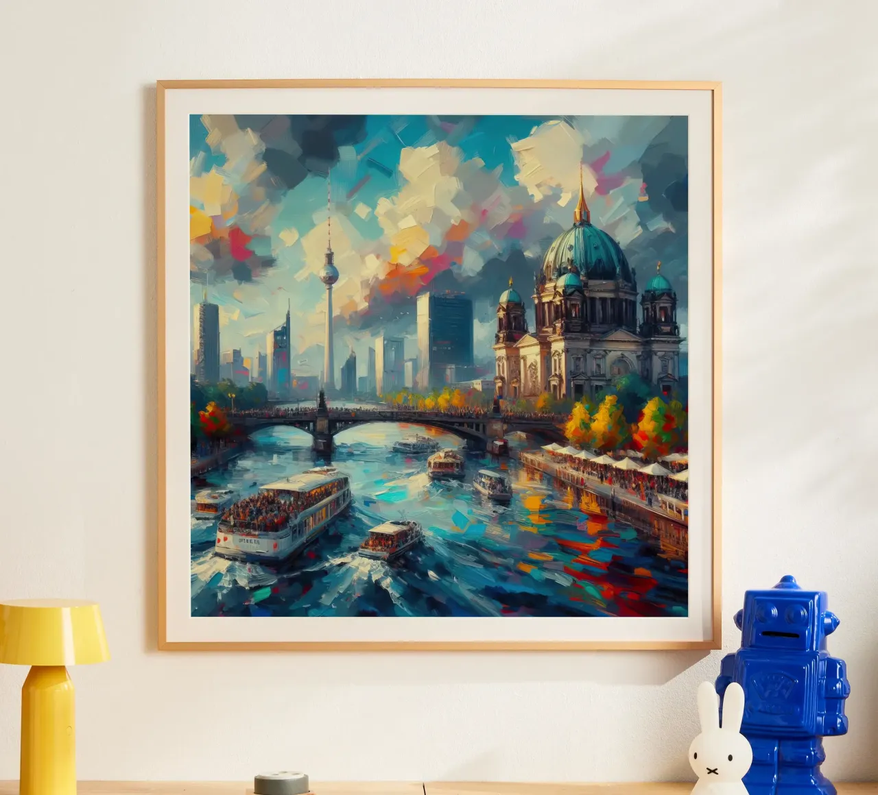 Acquerello di Berlino poster da 🎁 ARTVI-SHOP