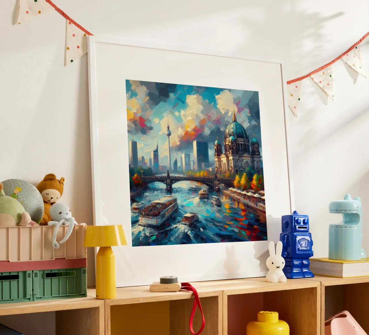 Acquerello di Berlino poster da 🎁 ARTVI-SHOP