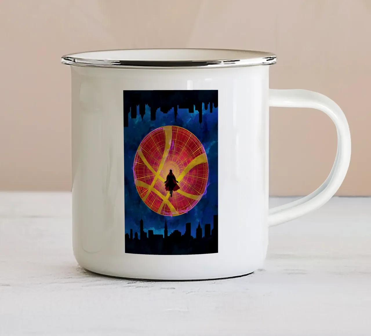 The Doctor tazza in smalto da nabakumov