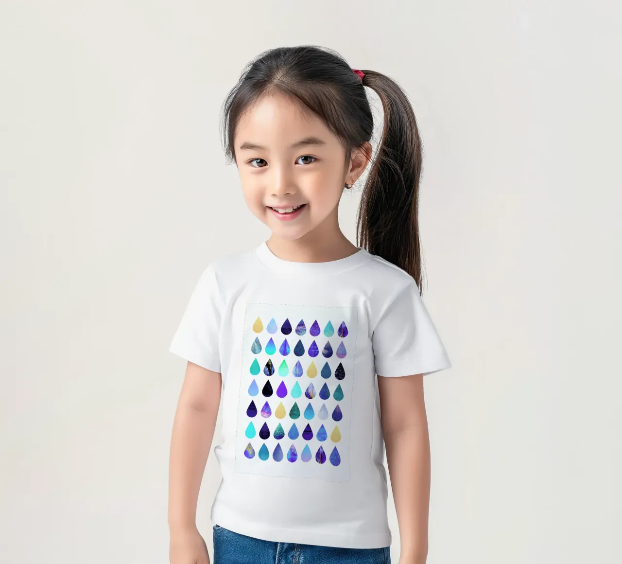 Rain t-shirt bambini da Elisabeth Fredriksson