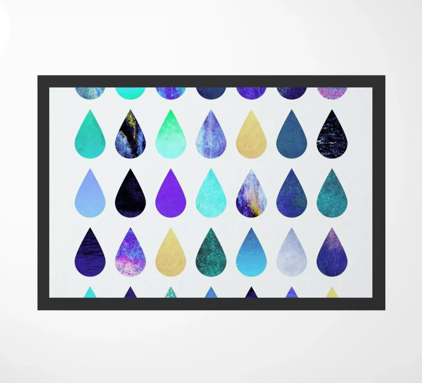 Rain Fußmatte von Elisabeth Fredriksson