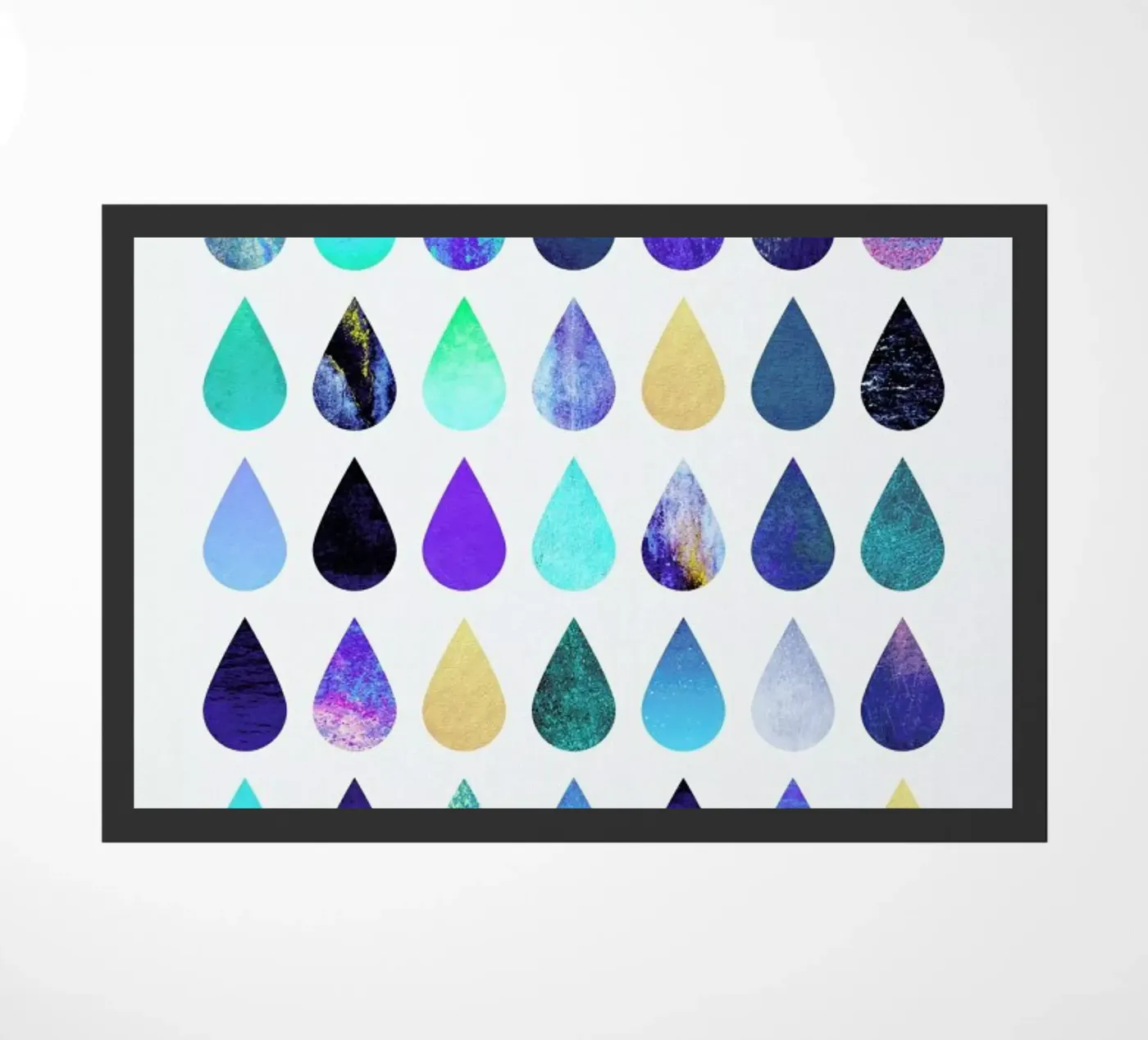 Rain deurmat van Elisabeth Fredriksson