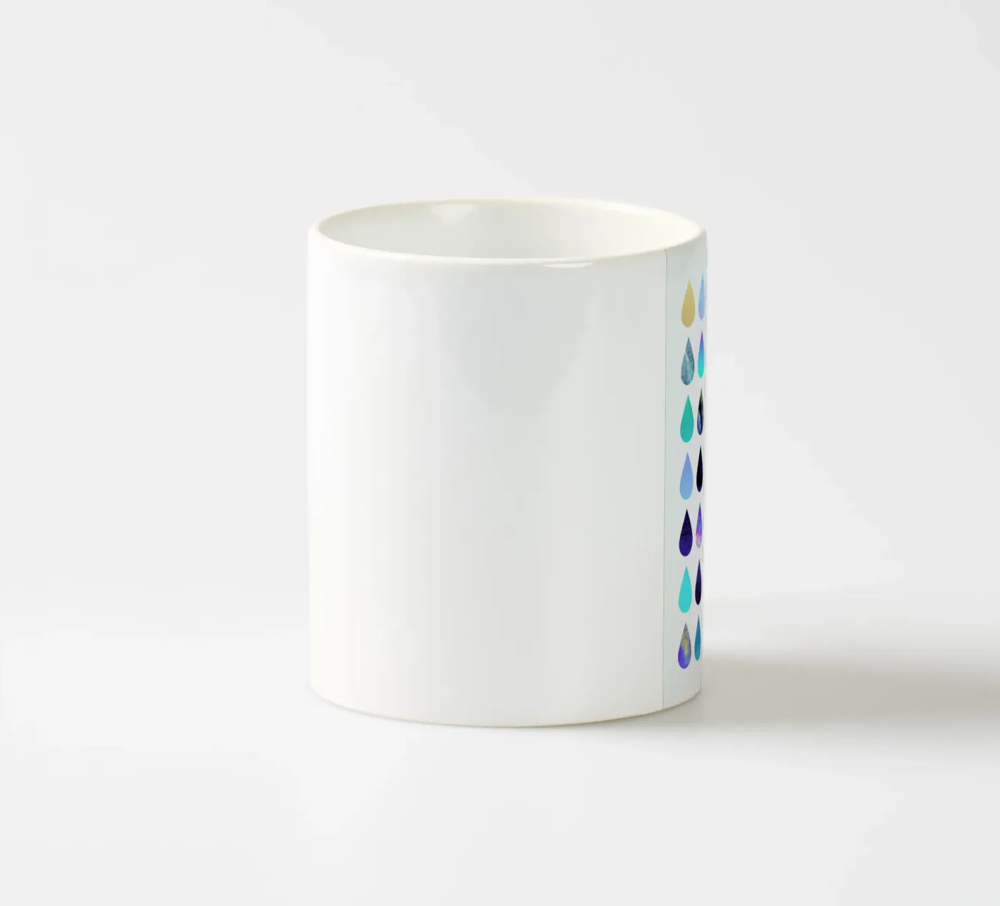 Rain ceramic mug by Elisabeth Fredriksson