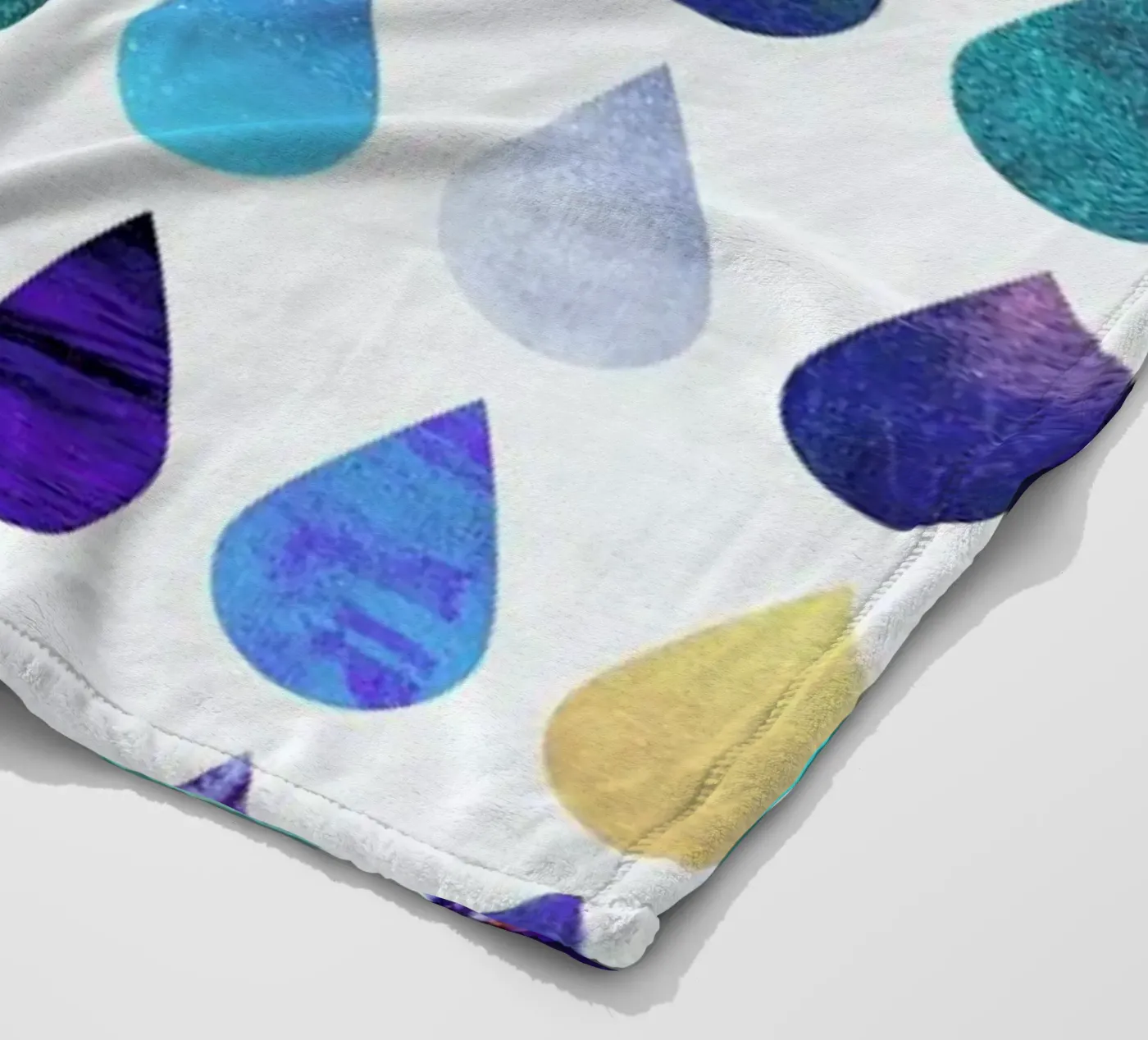 Rain Fleecedecke von Elisabeth Fredriksson