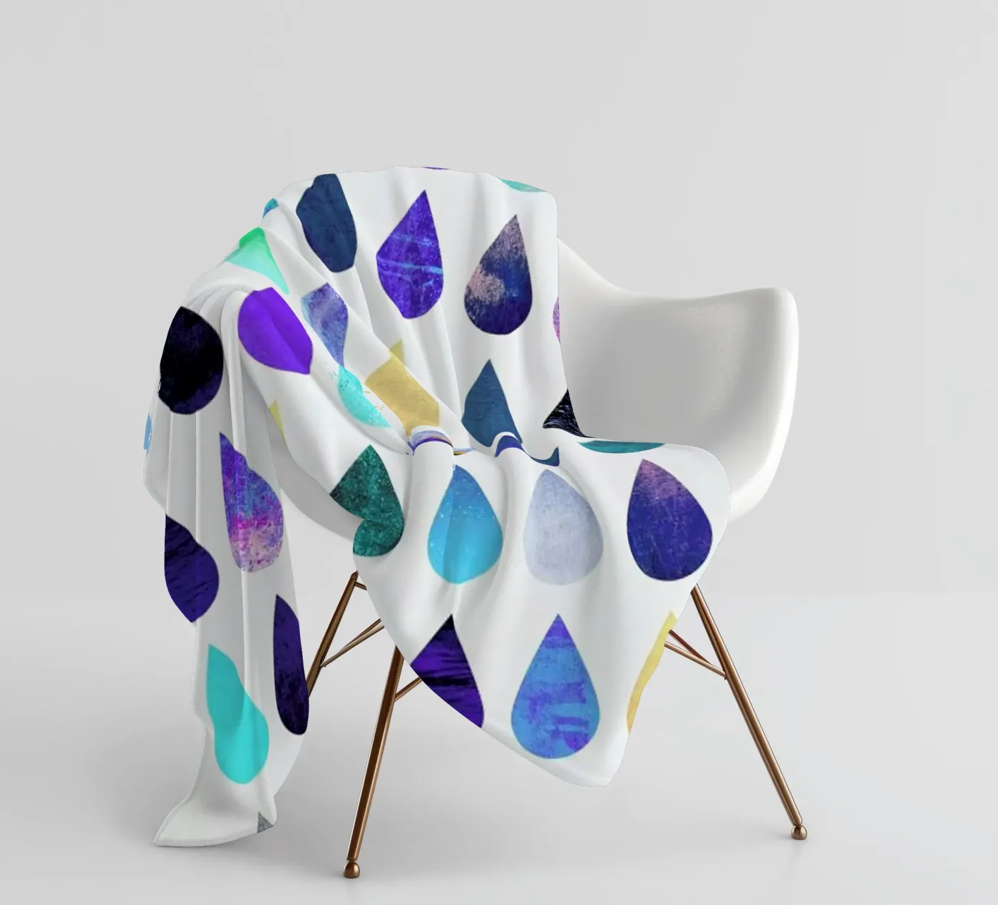 Rain plaid polaire de Elisabeth Fredriksson
