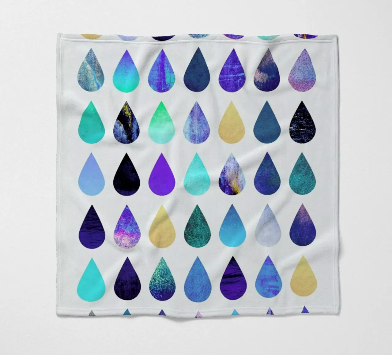 Rain Fleecedecke von Elisabeth Fredriksson