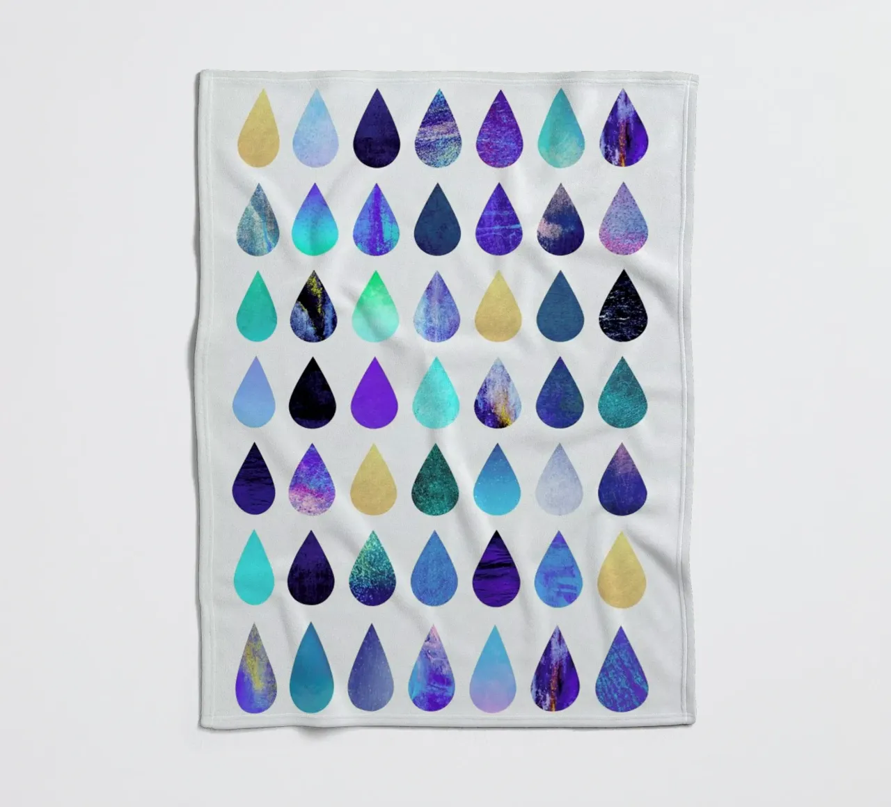Rain Fleecedecke von Elisabeth Fredriksson